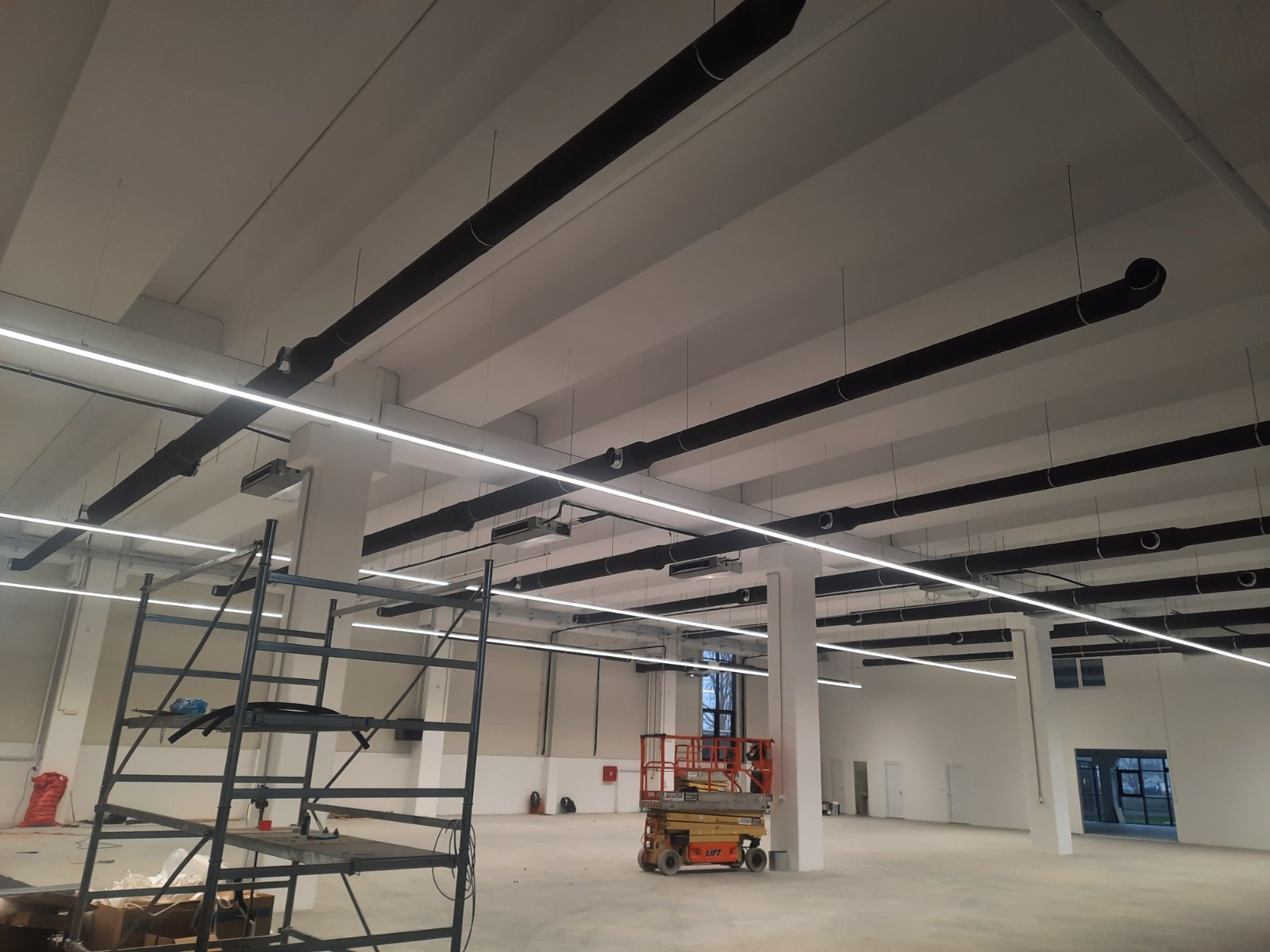 Ugradnja ventilacionog sistema u hali – K.G.H.-Control Niš
